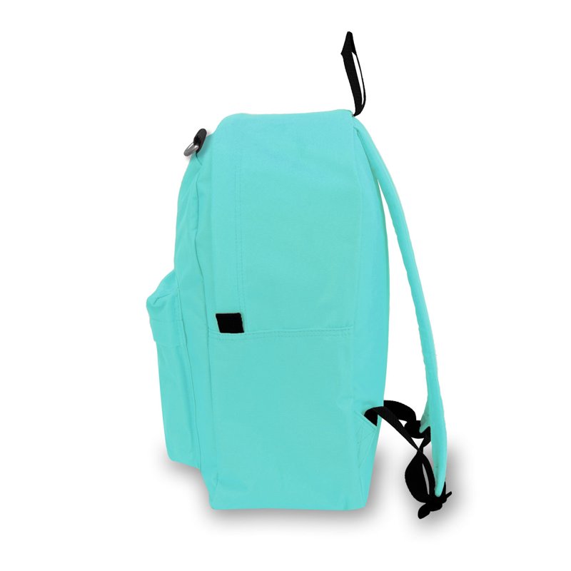 16.5-Inch Classic Backpack for School Work Travel Aqua Unisex
