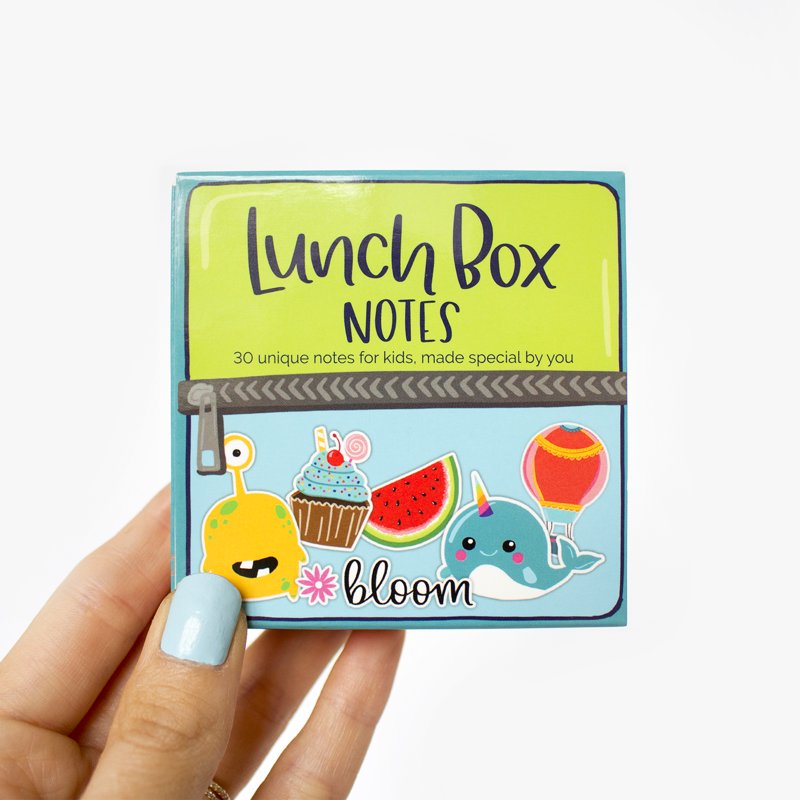 Lunch Box Note Card Deck - 30 Inspirational & Punny Messages for Kids