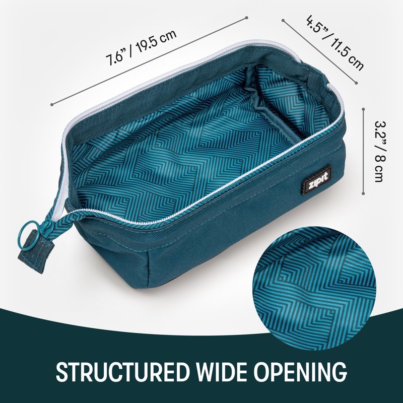 Large Capacity Waterproof Pencil & Makeup Pouch - Multi-Use Travel Organizer