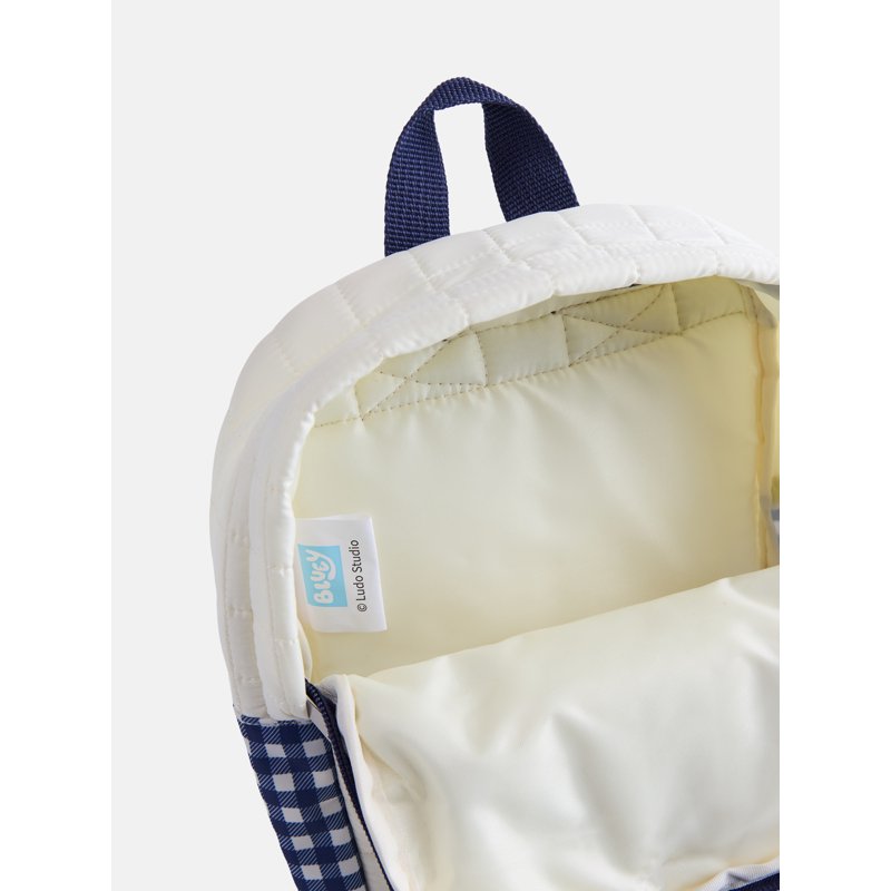 Bluey Girls 10-Inch Mini Quilted Backpack - Kids School & Travel Bag