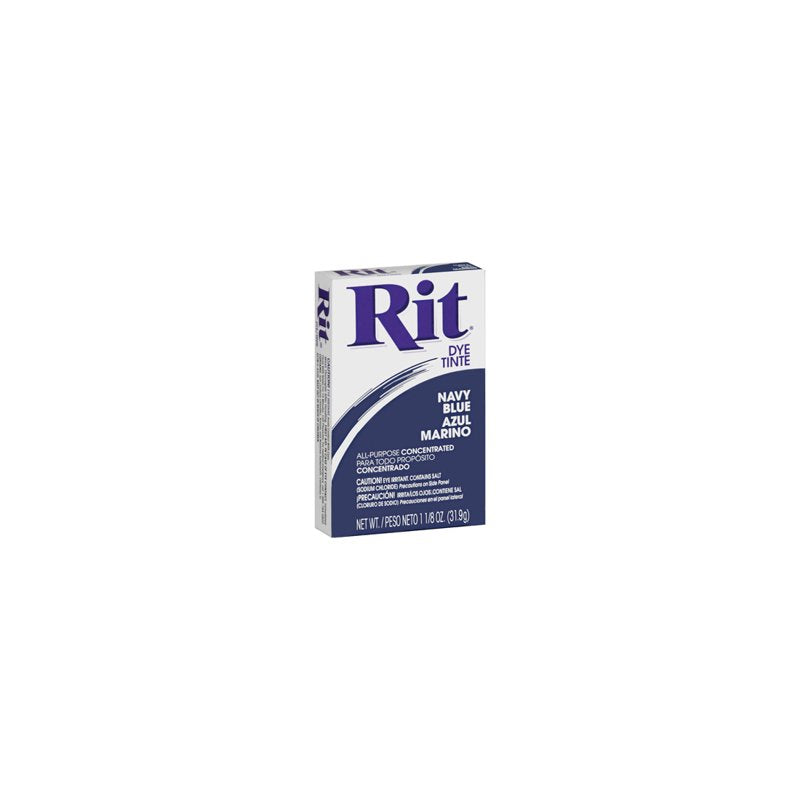 All-Purpose Fabric Dye Navy Blue 1.125 oz for Textiles & Crafts