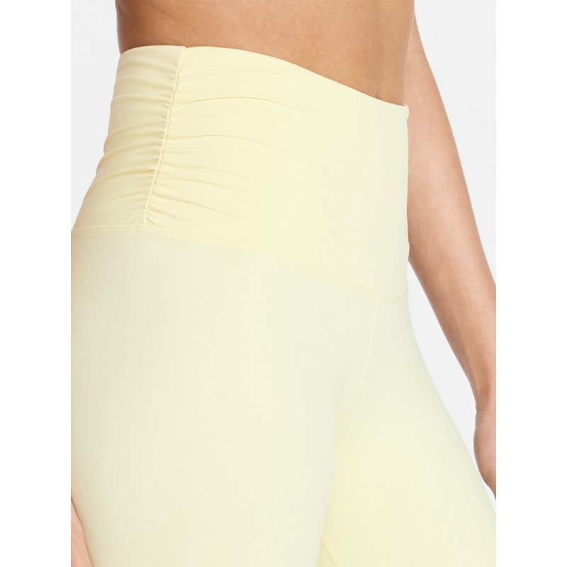 Women's Side Ruching Capri Pants - Sporty & Comfortable Mid-Rise Leggings