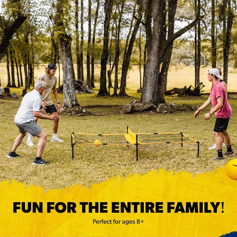 Outdoor Volleyball and Table Tennis Combo Net - Portable Backyard Sport Training Aids