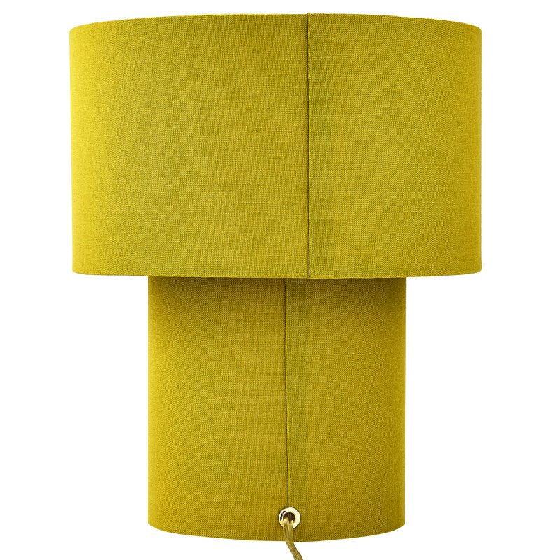 13-Inch Linen Fabric Table Lamp with Inline Switch - Multiple Colors