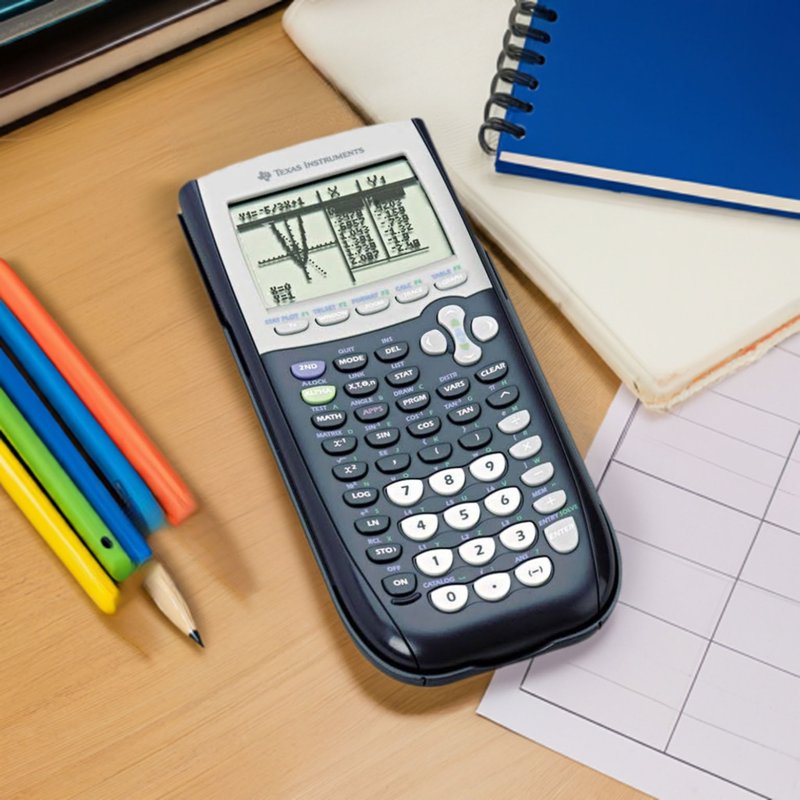 Pre-Owned Texas Instruments TI-84 Plus Graphing Calculator for High School & College