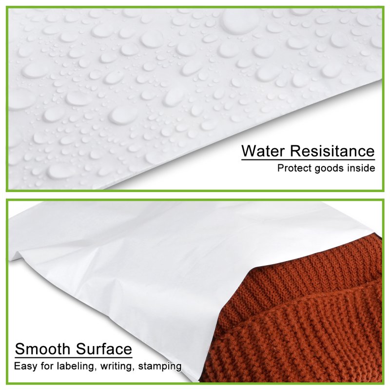 10x13 Inch Poly Mailers Shipping Bags Self Seal Waterproof & Puncture Proof