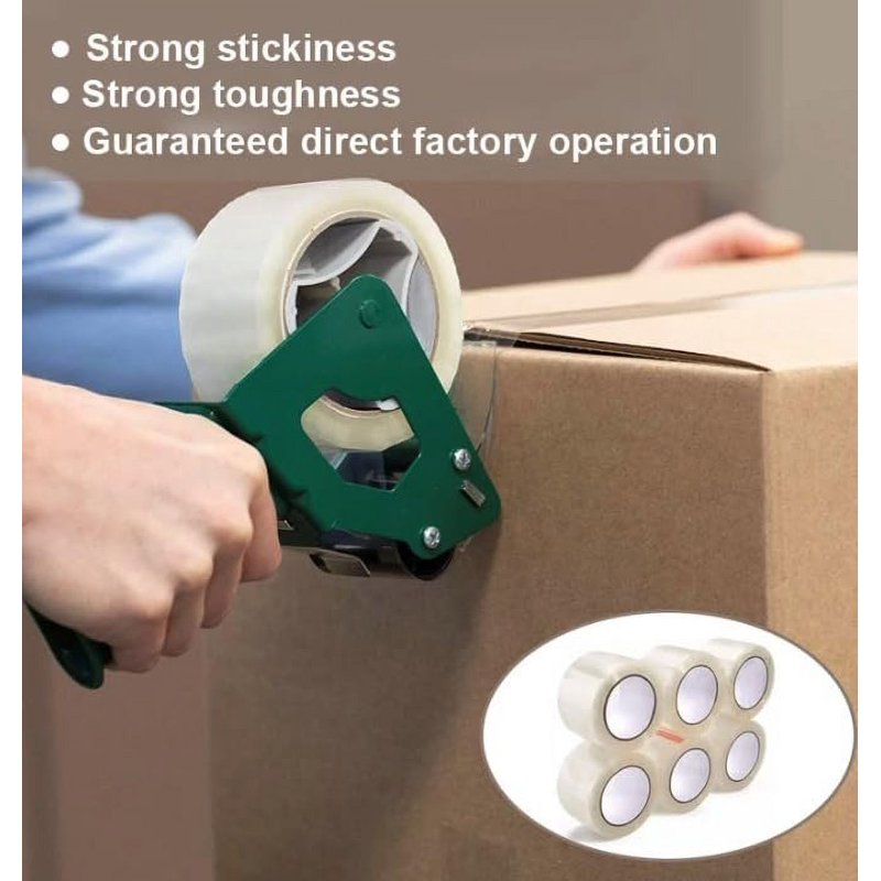 supplyhut 36 Rolls Shipping Packaging Box Packing Sealing Tape 2 mil