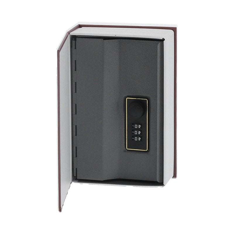 Book Safe with Combination Lock - Discreet Mini Dictionary Hidden Storage Box