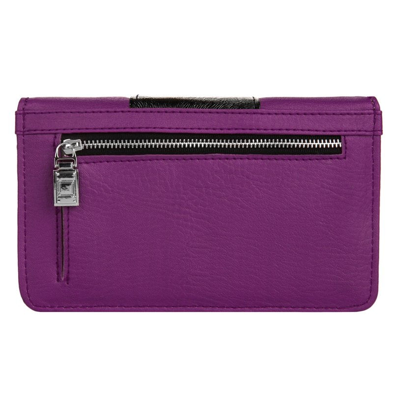 Women's Wallet Clutch with Phone Fit - Travel, Daily & Business Use