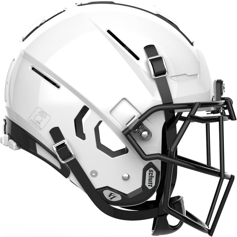Youth Football Helmet with Impact-Absorbing TPU Cushioning & Durable Shell