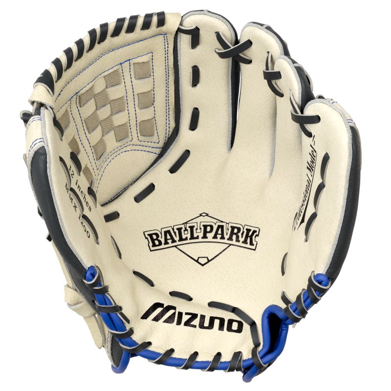 12-Inch Right-Handed Softball Glove with Pigskin Leather and Tartan Web - Mizuno MMX1200 WM
