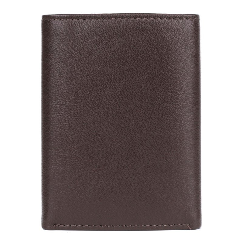 Men's Leather Ridgewood Three-Fold Wallet - Multiple Colors