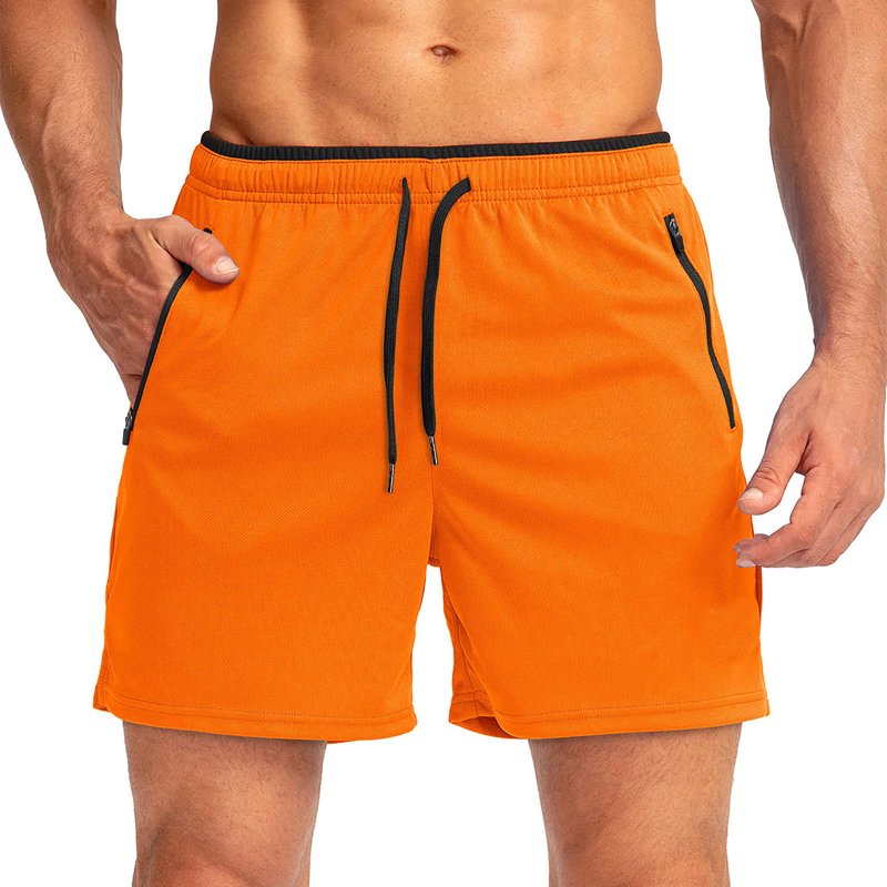 Men's Moisture-Wicking Athletic Shorts - Lightweight Summer Workout Pants