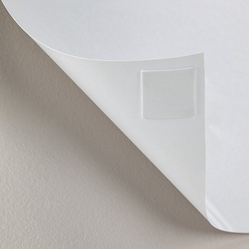 Removable Double Sided Poster Tape - 10 ft White Wall Adhesive for Lightweight Items