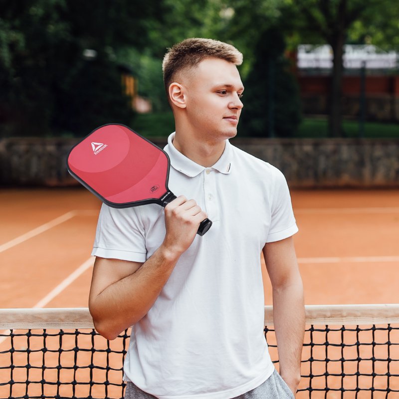 Reebok Pickleball Paddle - Lightweight Fiberglass USAPA Red Variation