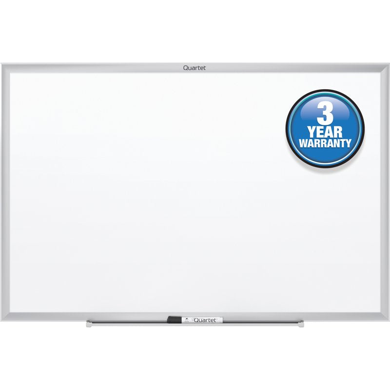 Quartet Classic Total Erase Dry-Erase Board with Aluminum Frame - Multiple Sizes