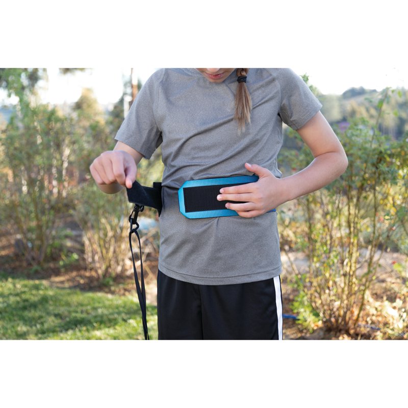 Star-Kick Hands Free Soccer Trainer with Cobalt Belt - Adjustable, For Control & Touch