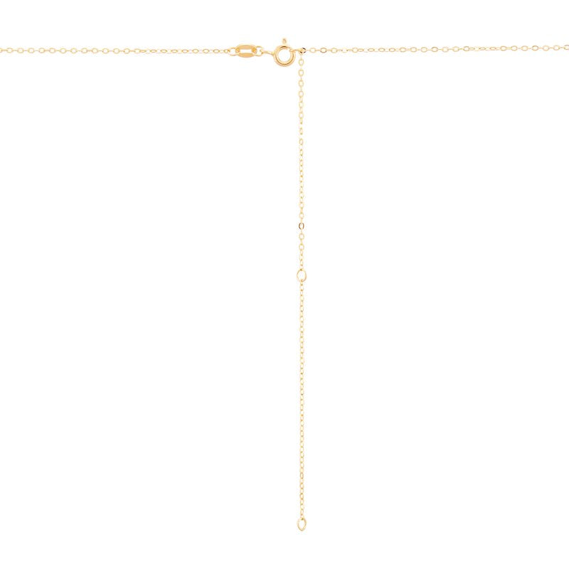 Sterling Silver and Gold Plated Reversible Heart Pendant Necklace, 20-inch Chain