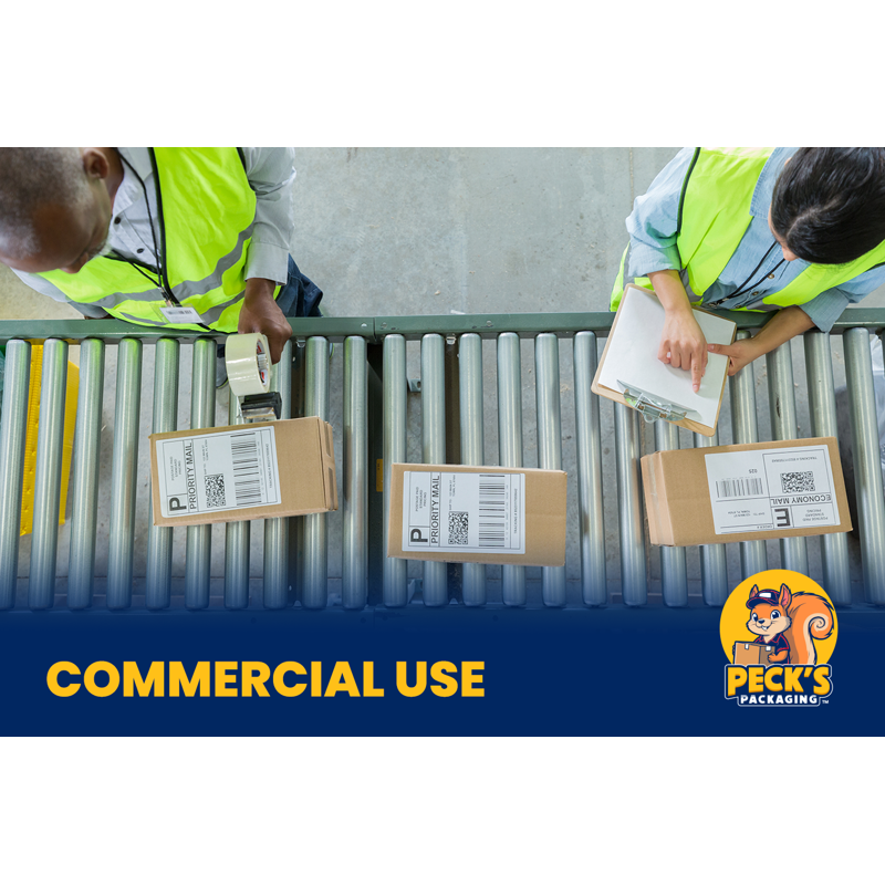 4x6 Thermal Shipping Labels - Waterproof, Jam-Free, 500 Fanfold Labels