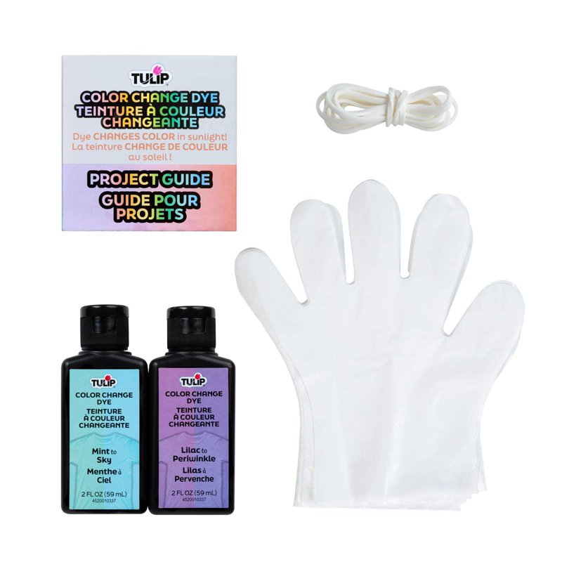 Sunlight-Activated Fabric Dye Kit for White Cotton - 2 Pack