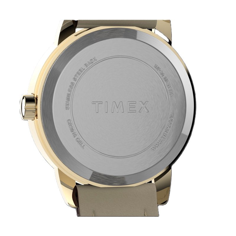 Timex Ladies' Dress Leather Strap Watch Band - Brown