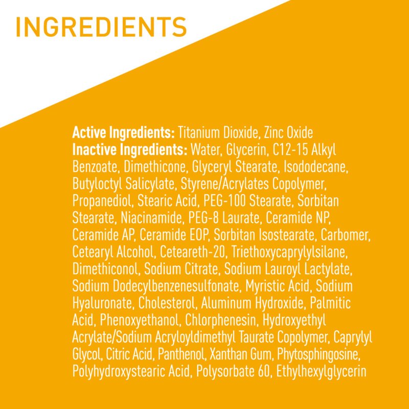 Mineral Sunscreen Face Lotion SPF 30 for Sensitive Skin - Unscented, Fragrance-Free 2.5 oz