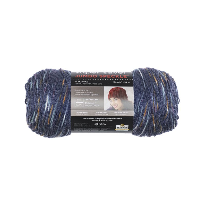 Acrylic Yarn - Worsted Weight Knit & Crochet Yarn for Crafts, 10 oz