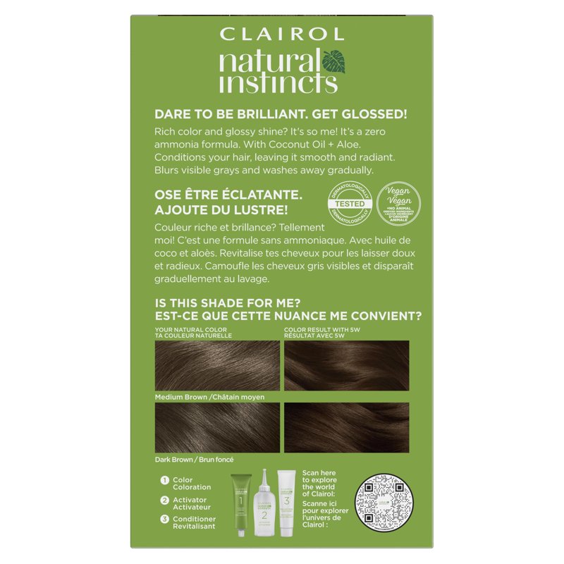 Natural Instincts Demi-Permanent Hair Color Creme - Multiple Shades