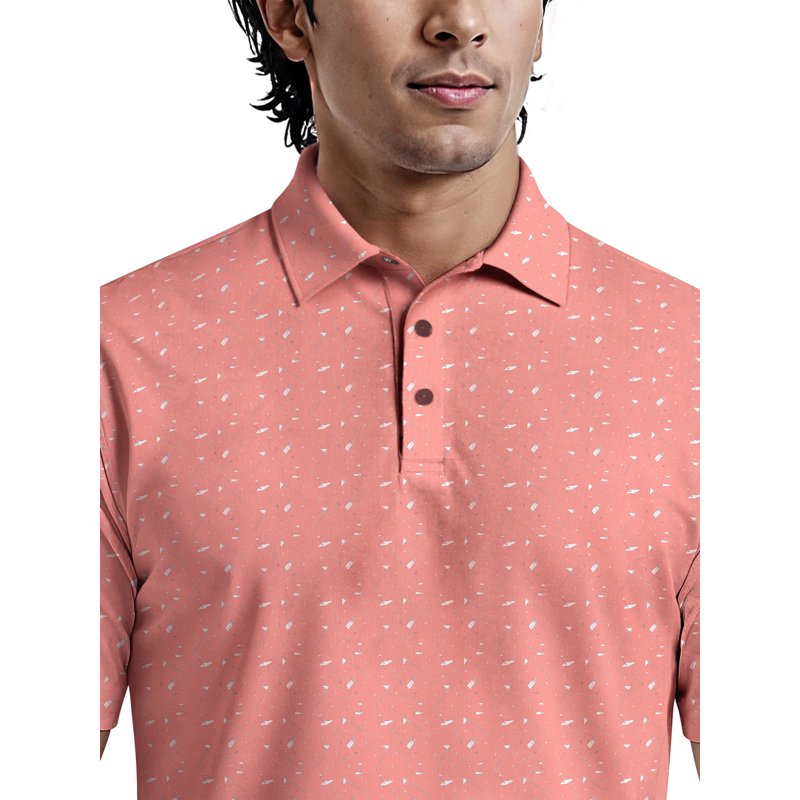 Performance Golf Polo Shirt for Men & Big Men - Moisture-Wicking Sun Protection