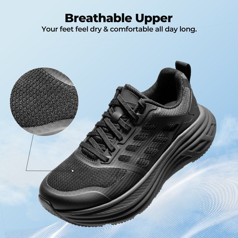Women's Walking Sneakers Breathable Non-Slip Athletic Shoes for Gym & Running