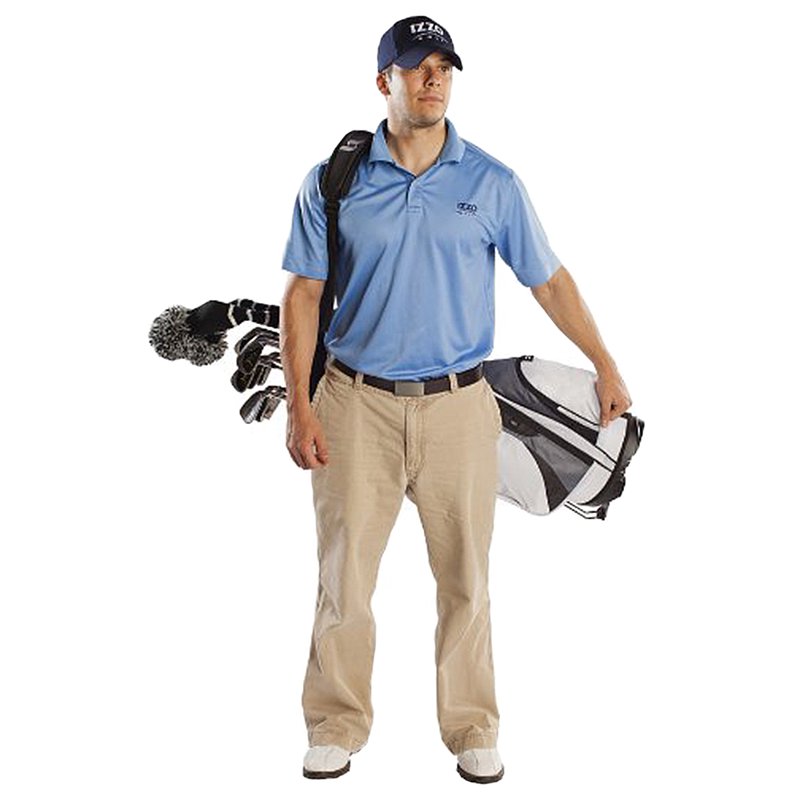 Izzo Side Winder Golf Bag Strap - Black, Single Strap Designed for Comfort