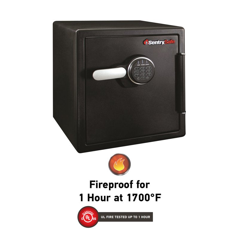 Fireproof Water-Resistant Security Safe with Digital Lock 1.2 Cu Ft