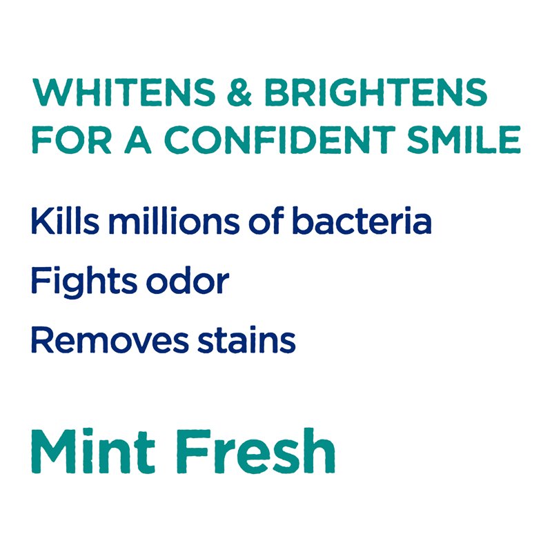 Effervescent Antibacterial Denture Cleanser Tablets - Mint Fresh, 126 Count, Multipack