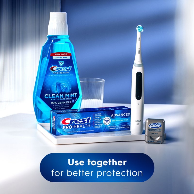 Deep Clean Mint Toothpaste 5.1 oz - Pack of 2 for Gum & Tooth Care