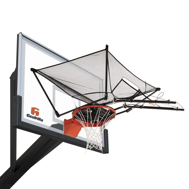 Volleyball Trainer Practice Net for Basketball Hoop Rim - Improve Passing & Setting Skills