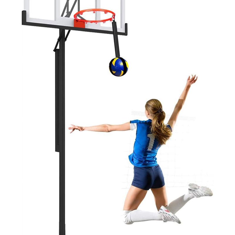 Volleyball Spike Training Aid with Adjustable Nylon Strap & Carabiner