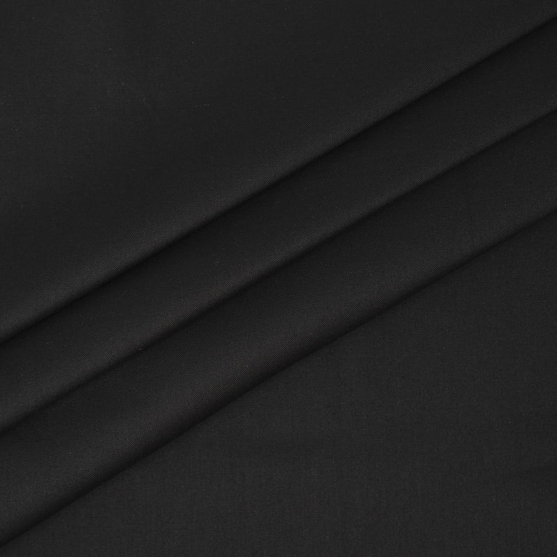 Cotton Fabric 2 Yard Cut for Quilting & Sewing - Solid Onyx