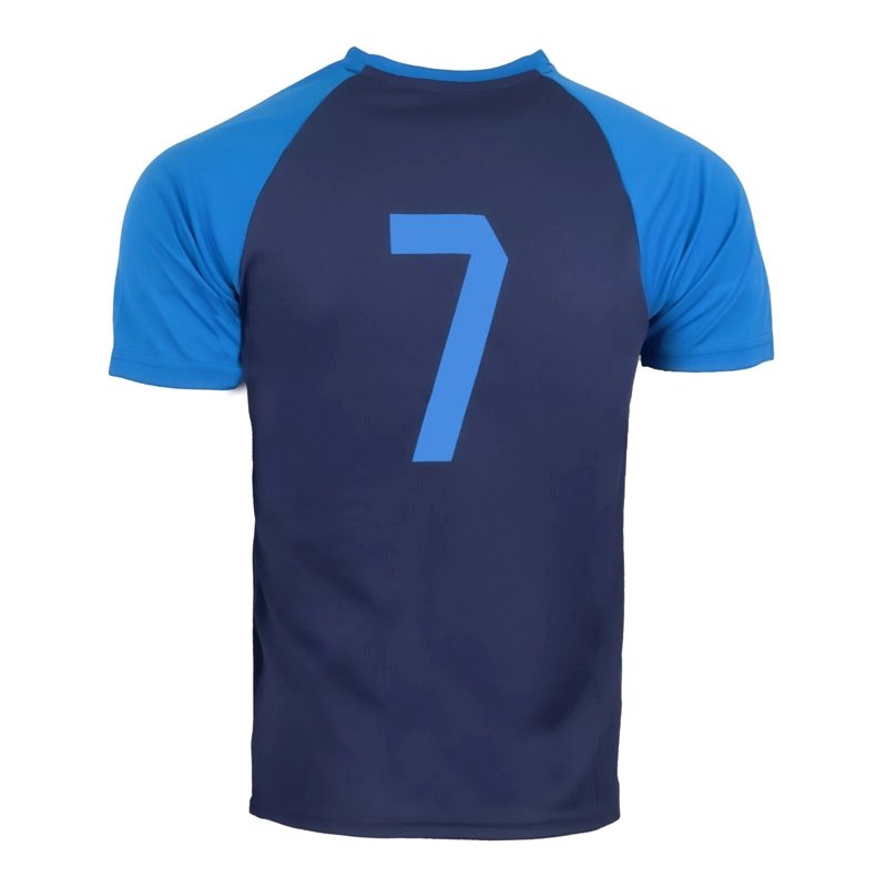 Rhinox Real Madrid Youth Jersey #7 M - Polyester Navy Sky