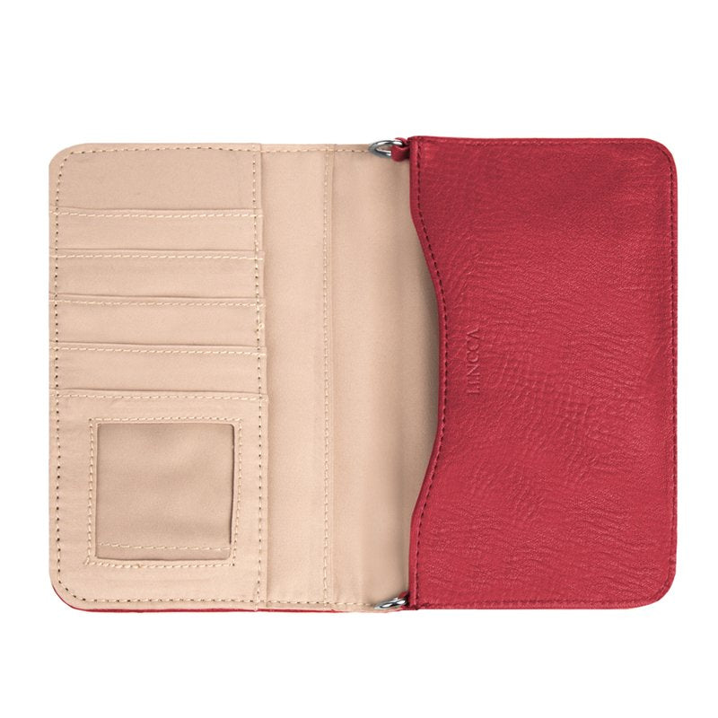 Women's Wallet Clutch with Card Slots & Phone Fit - Travel, Daily Use