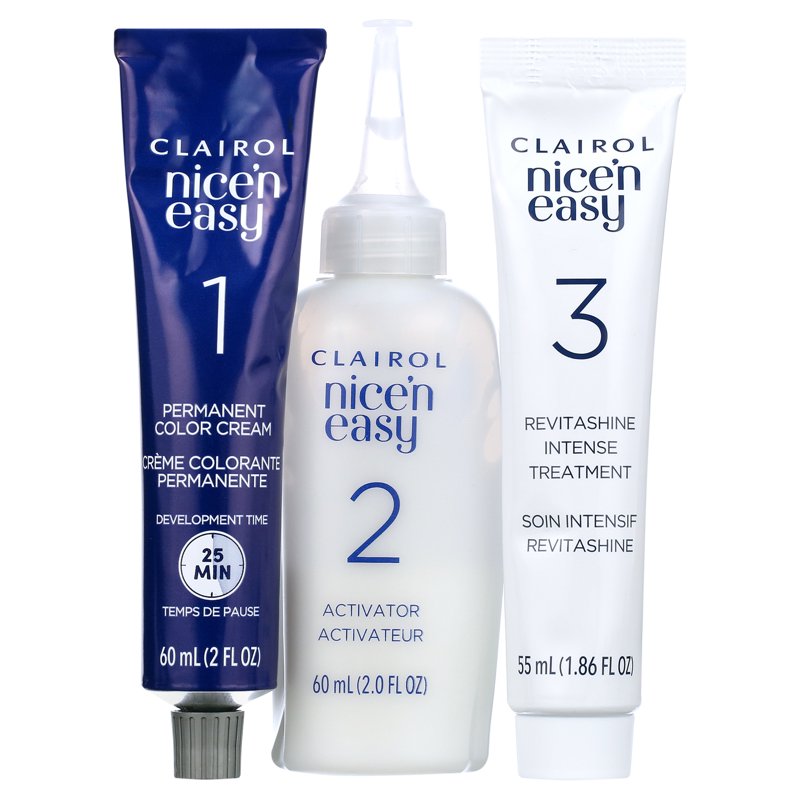 Permanent Hair Color Cream - Dark Auburn 4R, Long-Lasting, Gray Coverage
