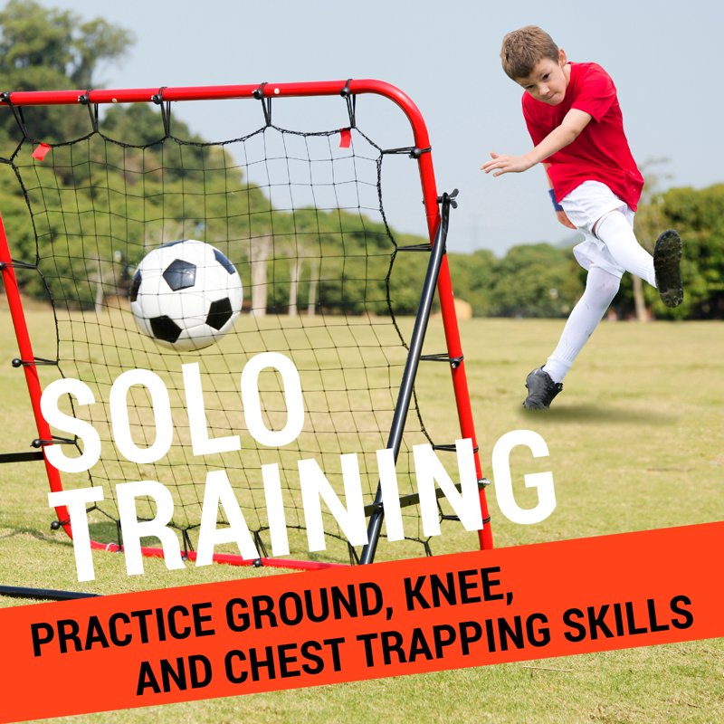 3x3ft Soccer Rebounder Net Training Practice Net – Kid & Teen Skill Training