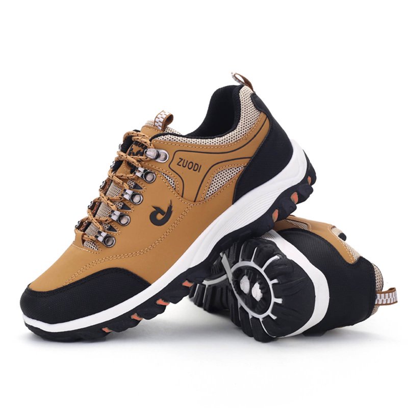 Men's Hiking Shoes Wide Toe Climb Running Shoes Non-Slip Arch Support