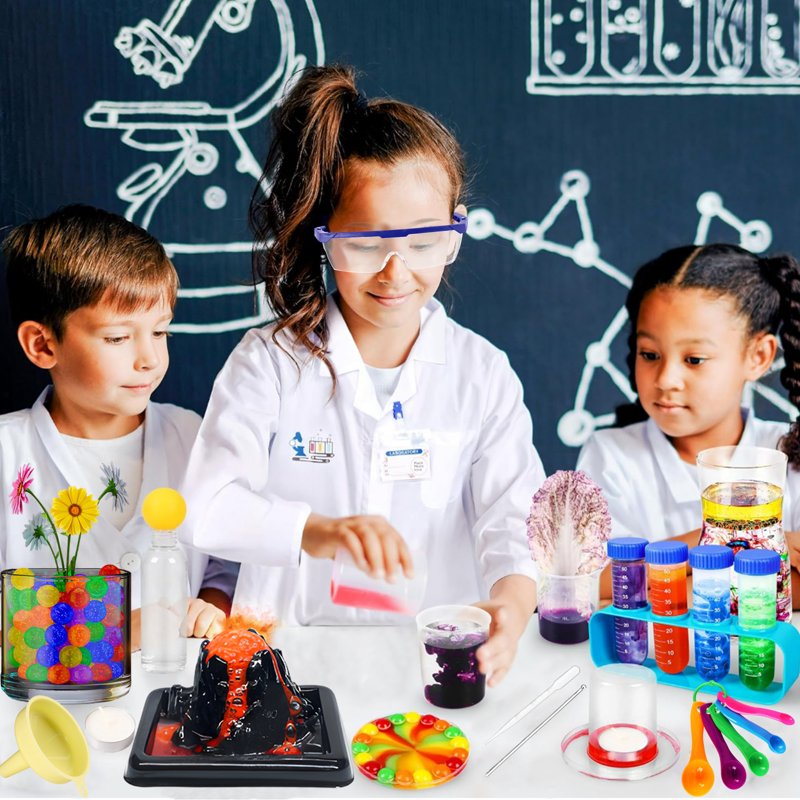 Kids Science Kit with 70+ Experiments STEM Educational Toys for Ages 8-12