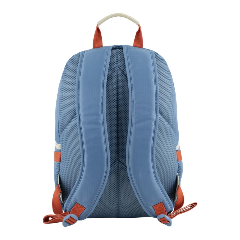 Unisex 18.5-Inch Athletic Backpack with Laptop Sleeve - Blue Ripstop