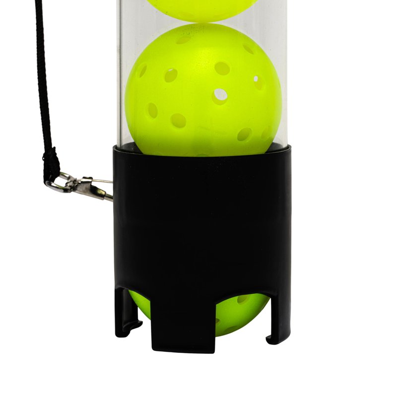 Pickleball Hopper Tube with Holder - Ball Picker Upper & Transport