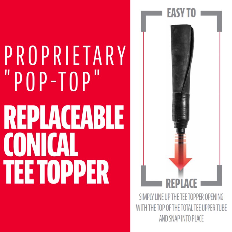 Adjustable Baseball and Softball Batting Tee - Durable Practice Hitting Tool
