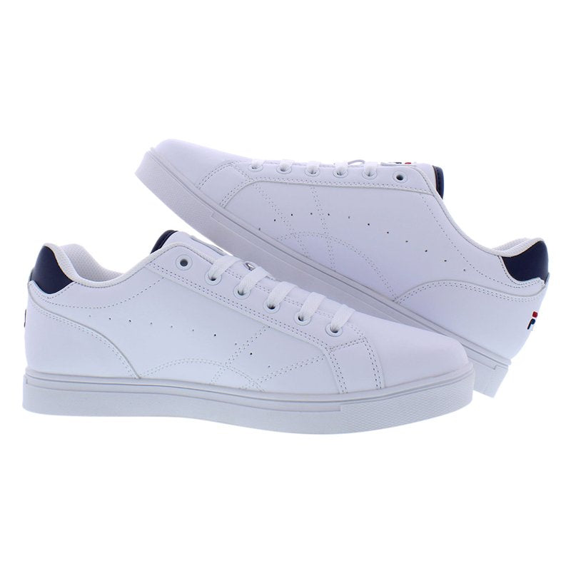 Mens White Fila West Naples Sneakers - Comfortable Athletic Shoes
