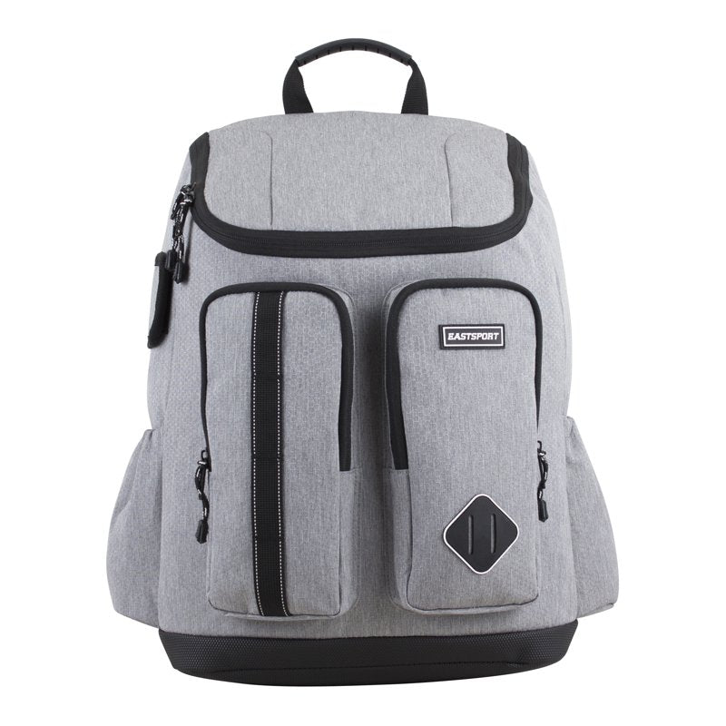 Unisex Geo Backpack with Multiple Pockets & Water-Resistant Design