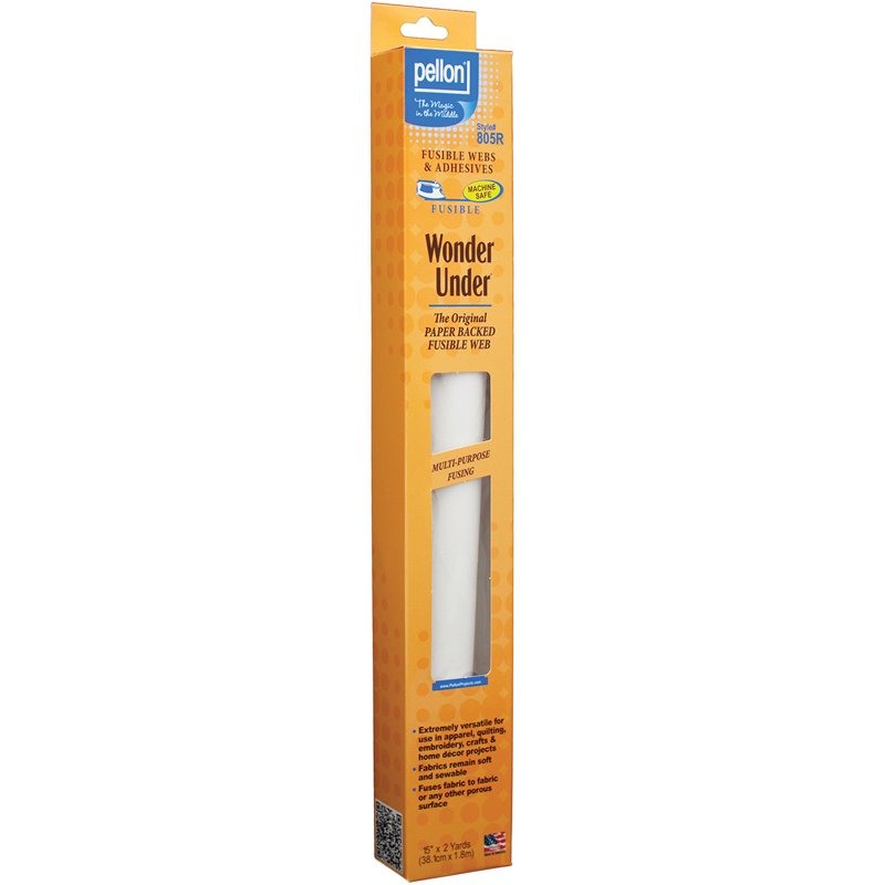 Fusible Web Fabric Interfacing Clear 15" x 2 Yards for Crafts & Sewing