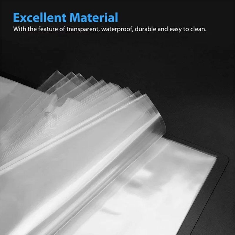 500 Pack Clear Sheet Protectors for 9.25 x 12 Inch Documents and Photos
